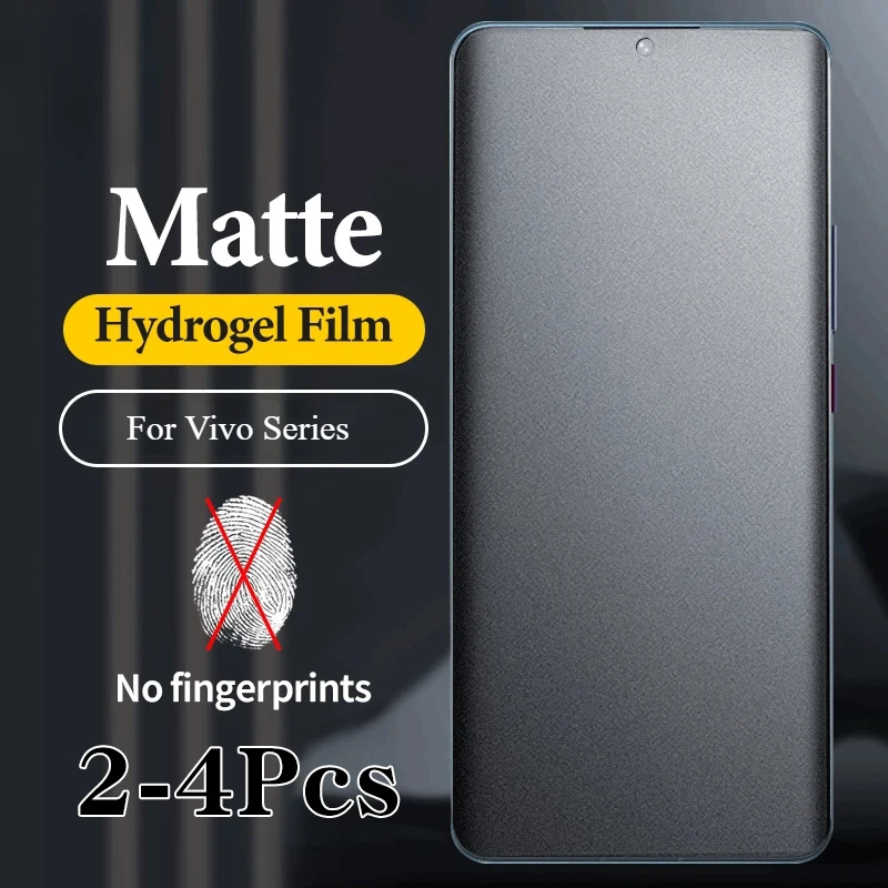 Matte Anti Glare Screen - 1-4PCS Pellicola idrogel opaca in silicone