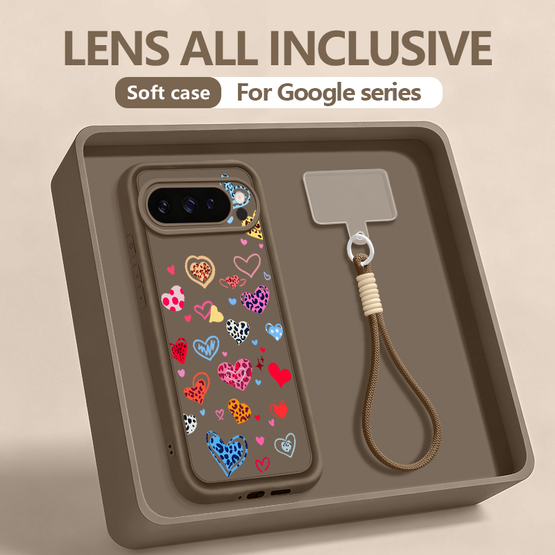 Custodia stampata con cuore d' - Google Pixel 8A recensione e prezzo