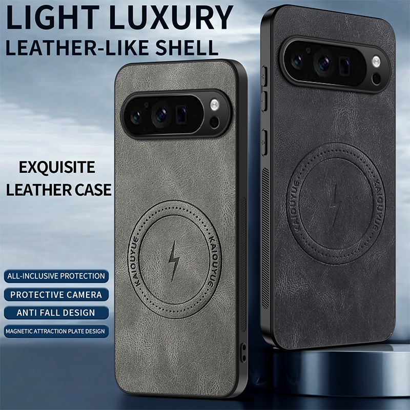 Custodia in pelle magnetica di - Google Pixel 8A recensione e prezzo