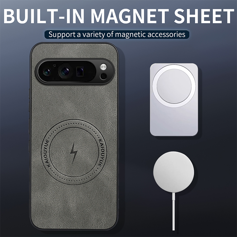 Custodia in pelle magnetica di - Google Pixel 8A recensione e prezzo